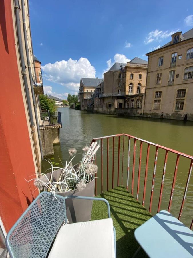 Romantique "Comme A Venise" Au Bord De L'Eau Avec Parking Metz Ngoại thất bức ảnh